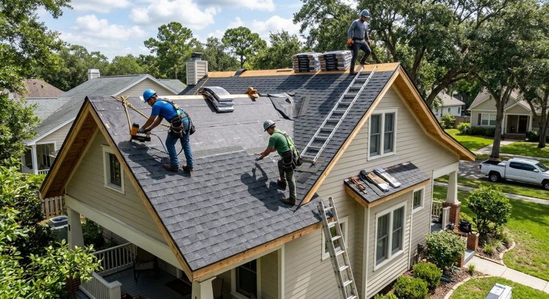 Asphalt Shingles Installation in Framingham, MA